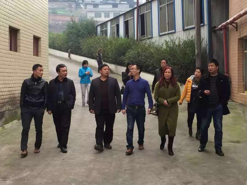 元月4日南京宋总、宜州孟总到老掌柜生产基地考察